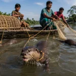 Otter Fishing