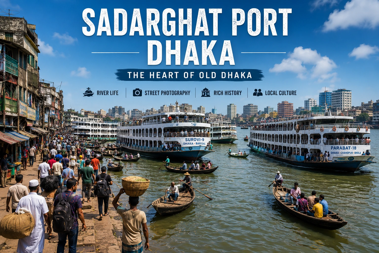 Sadarghat Port Dhaka