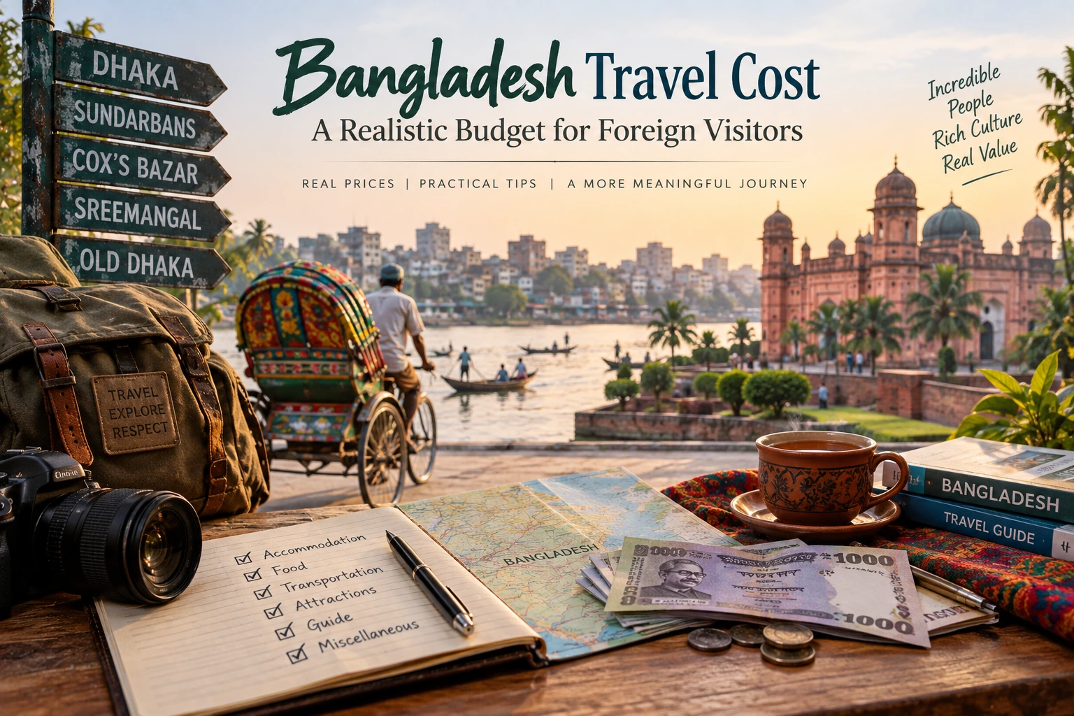 Bangladesh travel cost