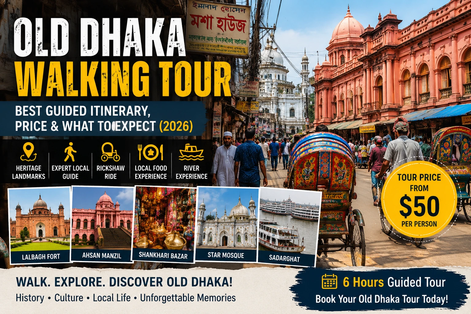 Old Dhaka Walking Tour